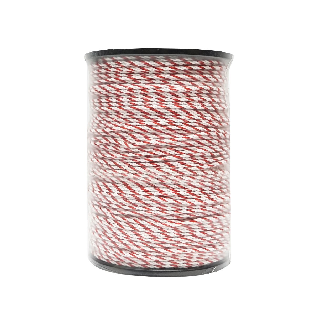 Rola fir alb-rosu fi 4mm 6x0.2mm SS, 0.9Ohm/m, 500m gard electric Breckner Germany